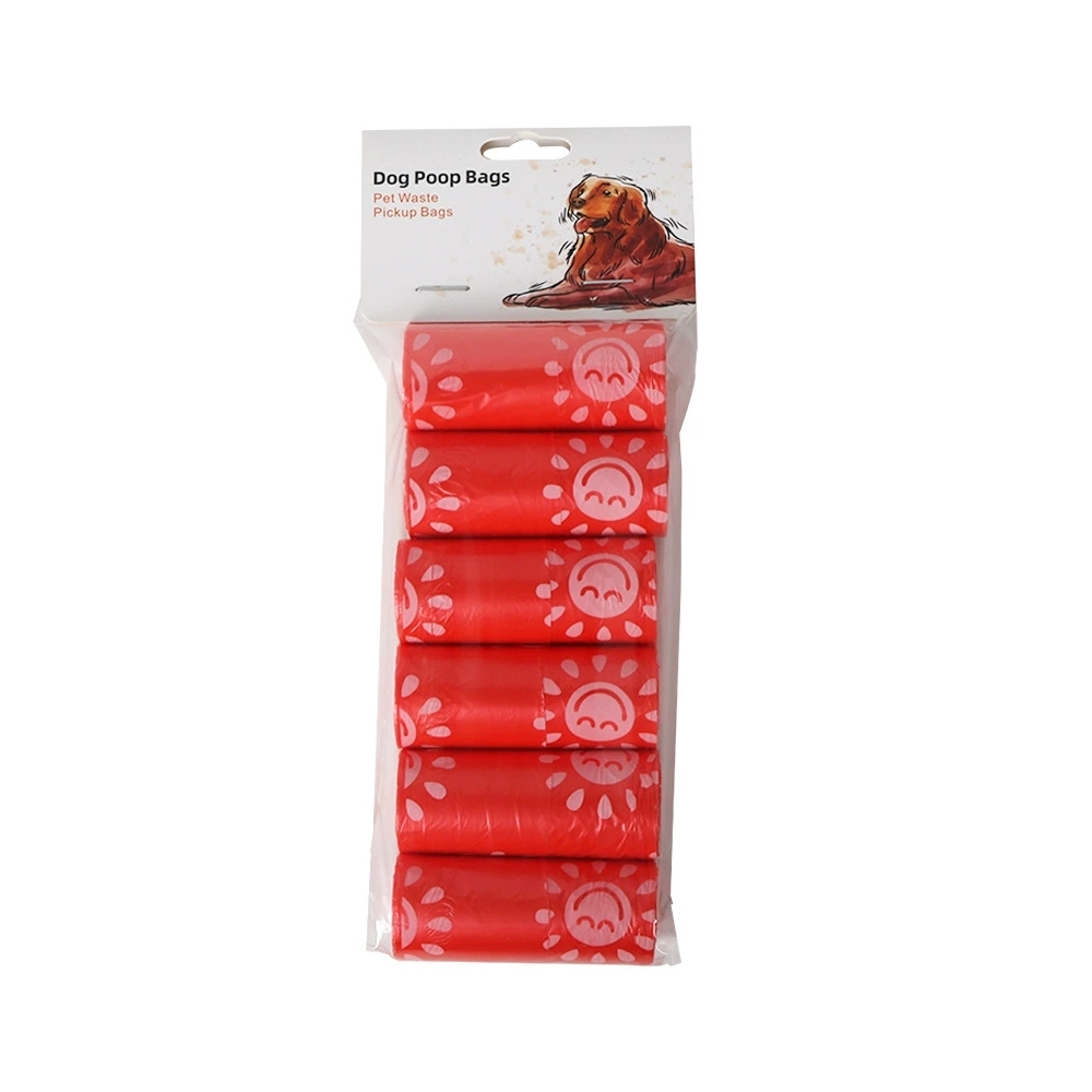6 rolls Red sun with handle 10 microns