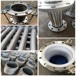 Raccords de tuyauterie tressés en acier inoxydable forgé haute pression personnalisés avec bride flexible pour système de drainage - Product Image 3