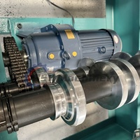 Machine de formage à froid de tôles de toiture en aluminium de 700 mm avec dérouleur hydraulique et contrôle PLC pour panneaux de toiture