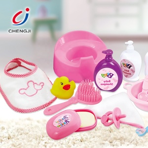 Baby Nursing Bottle Toy Toilet Baby <strong>Doll</strong>, Soap Shampoo Toy <strong>Doll</strong> <strong>Bath</strong> Play Set - Product Image 2