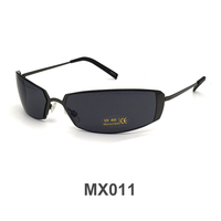 Jumeaux Style lunettes de soleil mode Cool Gunmetal cadre hommes conduite marque conception films matrice lunettes de soleil