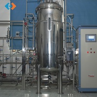 Fermenteur industriel de microbiologie de 1000 L, bioréacteur en acier inoxydable, prix, enzymes de levure, cuve de fermentation