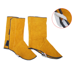 <span class=keywords><strong>Botas</strong></span> de Seguridad para Soldadura AllyProtect, Resistentes al Fuego, Duraderas, Resistentes al Calor, de Cuero Vacuno, Blancas, de 33 cm, Protector de Pies - Product Image 3