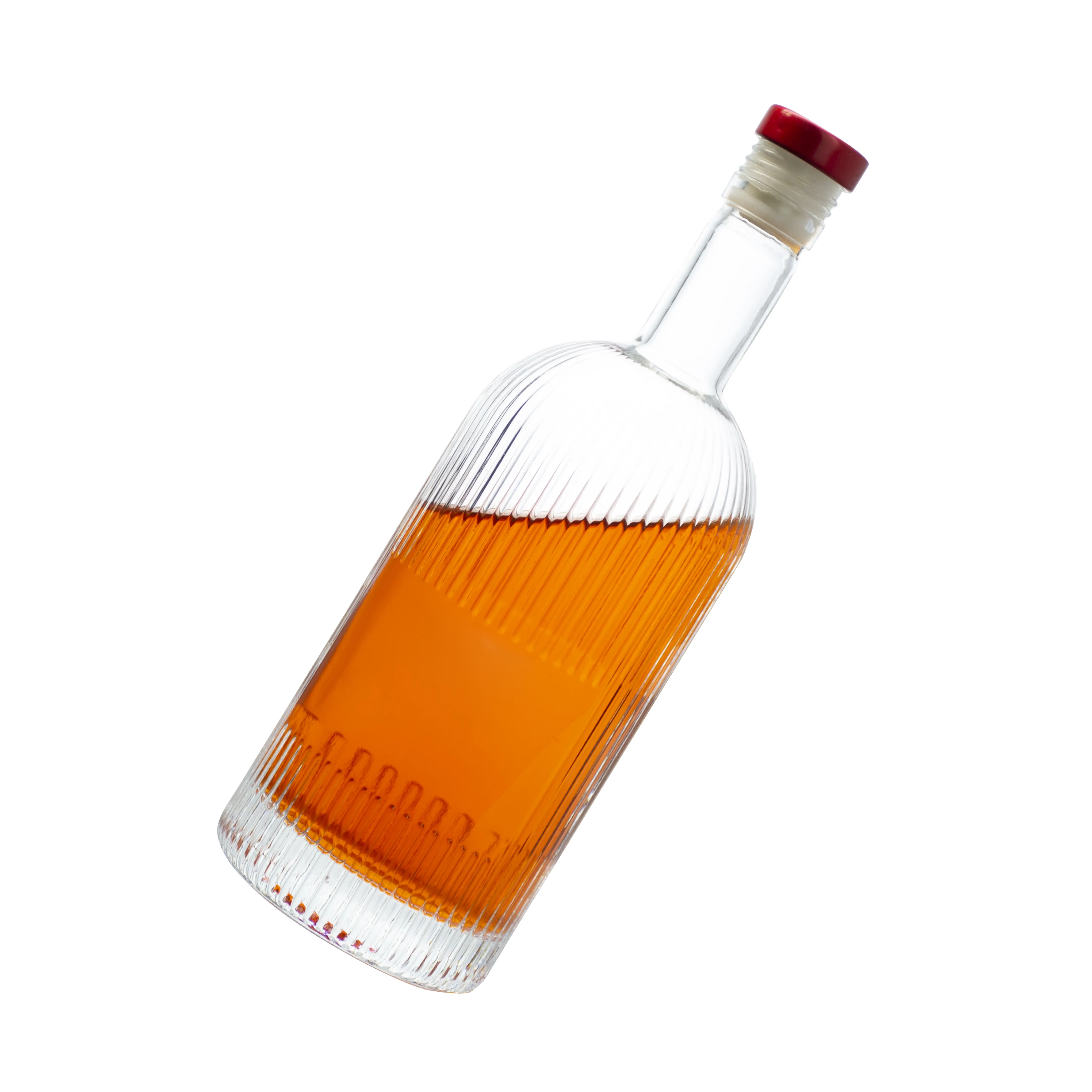 Tùy chỉnh Vodka rỗng rượu Chai Thủy Tinh chai rượu chai thủy tinh cho dầu ô liu Vodka Whisky rum Gin Tequila rượu mạnh