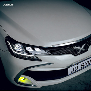 Ensemble de phares Jushun Toyota Reiz avec feux de jour à LED, clignotants séquentiels, projecteur bi-xénon 2013-2017 - Product Image 2