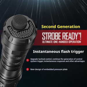 USB-C P20iX <span class=keywords><strong>Nitecore</strong></span> <span class=keywords><strong>ไฟฉาย</strong></span>ยุทธวิธีแบบชาร์จไฟได้4000ลูเมนพร้อมแบตเตอรี่ NL2150HPi 5000mAh สำหรับป้องกันตัวเอง - Product Image 6