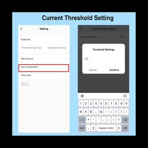 Tuya pengukur daya listrik, meteran energi zigbee rumah pintar fase tunggal - Product Image 6