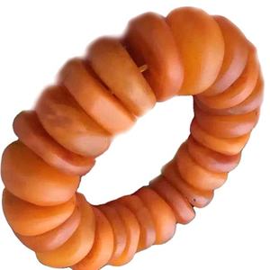 Ambra antica di massima per tagliare la pietra preziosa Ambra braccialetto dei monili Unisex gioielli - Product Image 2