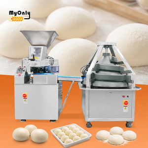 Macchina Professionale MY per Dividere e Arrotondare Palline di Impasto per Panini Hamburger al Vapore da 500g - Product Image 1