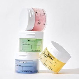 Tampons de coton hydratants et éclaircissants pour le visage, pré-maquillage, anti-acné, en pot, de Corée, avec gel tonifiant Biod - Product Image 6