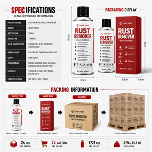 Spray <span class=keywords><strong>lubrificante</strong></span> antiruggine QUANHONG, spray rimuovi ruggine in bomboletta da 100ml/200ml/300ml/400ml, spray <span class=keywords><strong>lubrificante</strong></span> multiuso - Product Image 5