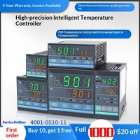 Nouveaux contrôleurs de température numériques intelligents RKC haute précision CH402, CD901, CD701 et CH102 avec contrôle PID et sortie relais