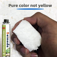 Mousse isolante en polyuréthane, adhésif expansif PU pour le remplissage des joints de construction, isolation des fenêtres et des portes