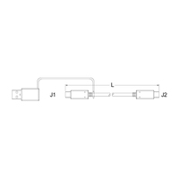 Connecteur mâle USB Type-C 2.0 pour câble d'alimentation, contact en cuivre, indice de protection IP67, 4A 250V, fabriqué en Chine