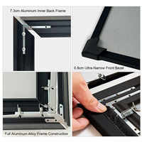 60-120 pouces 100 pouces 120 pouces 4:3/16:9 Fix Frame Projector Screen 4K HD Projection Screen