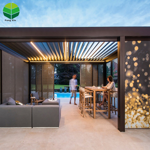 Motor pavilion pergola techo de barbacoa al aire libre - Product Image 6