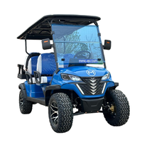 MMC 2026 Nouveau Buggy de Golf Tout-Terrain 5000W AC Motorisé 6 Places, Voiturette de Golf Électrique 72V Batterie Lithium, Vitesse 30-50km/h, Autonomie 70-90km