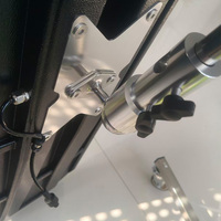 Adaptateur de montage magnétique pivotant pour lampe PDR, support de fixation à double tige de 16 mm pour lampe de détection de bosses à double lumière 6 couleurs