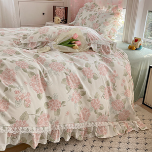 ชุดเครื่องนอนผ้าฝ้ายขายส่งสำหรับบ้านและโรงแรม ปลอกผ้านวม ผ้าปูที่นอน ปลอกหมอน เนื้อนุ่มลื่น ขนาดคิงไซส์ - Product Image 4