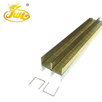 Agrafes industrielles série 14 pour bois, agrafes métalliques galvanisées pour canapé, clous de code U