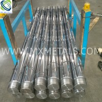 42CD4 CK45 ISOf7 tige de cylindre hydraulique en acier au carbone chromé tige de piston de précision pour cylindre hydraulique