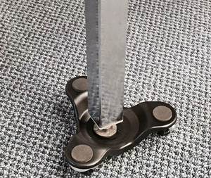 Plataforma rodante de tres ruedas de 6 pulgadas, 130kg de capacidad, 130kg - Product Image 3