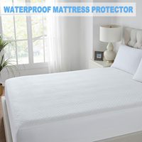 Housse de protection de matelas en textile de maison, respirante, tissu 3D Air, douce, lavable, imperméable