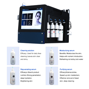 Professional Hydra Water Oxygen Facial Hydro Dermabrasion <b>Machine</b> Vacuum Fluid Flow Deep Skin Cleansing Rejuvenation - Product Image 3
