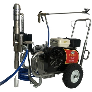 Machine à pulvériser de peinture sans air OBO T-970 de qualité industrielle, 12 L/min, <span class=keywords><strong>grand</strong></span> débit, alimentée à l'essence, haute pression 3600 PSI - Product Image 2