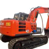 Pelle Hitachi d'occasion ZAXIS 120 120-3 120-5G Japon Matériel de construction d'origine pour le terrassement de bonne qualité