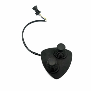 Palanca de Control Dual 7919040043 Negra de Plástico de Alta Ingeniería, Repuesto de Joystick para Montacargas - Product Image 5
