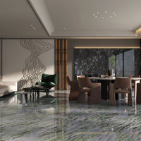 Piedra Sinterizada Moderna, Personalizada, Impermeable, de Lujo, Multiestilo, de Alto Brillo, 750x1500, para Piso de Sala de Estar