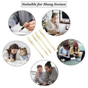 Promotional <b>Gifts</b> Custom logo Rose Gold Clip Ball <b>Pen</b> Metal Luxury Business Advertising Black Ink Ballpoint <b>Pen</b> for Promotion - Product Image 5