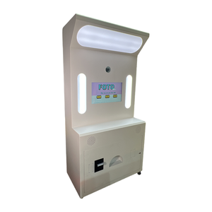 कैमरा के साथ संगत लकड़ी की सेल्फी फोटो बूथ त्वरित प्रिंटर और सेल्फ सर्विस - Product Image 5