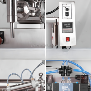 Chất lượng tốt khí nén sưởi ấm và khuấy định lượng điền máy dày dán điều chỉnh chất lỏng với máy trộn nóng - Product Image 4