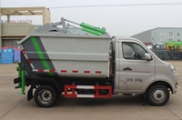 Camion à benne basculante manuel 4x2 à bras de levage pour la collecte et le transport des déchets municipaux