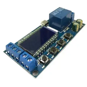 0.01s-9999mins Timer Relay Module VDC 6~30V Time Delay Relay Controller Board XY-LJ02 Delay-off Cycle Timer