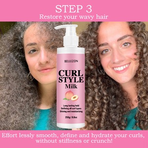 Produits pour les <span class=keywords><strong>cheveux</strong></span> <span class=keywords><strong>bouclés</strong></span> au <span class=keywords><strong>lait</strong></span> Style Curl Activateur de boucles Lotion pour les <span class=keywords><strong>cheveux</strong></span> <span class=keywords><strong>bouclés</strong></span> - Product Image 2