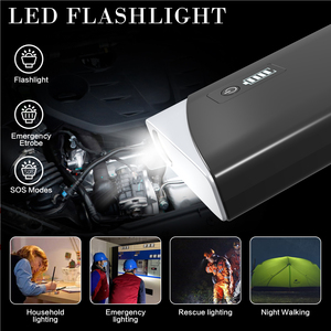 มัลติฟังก์ชั่กระโดดเริ่มต้น12โวลต์รถยนต์ดีเซลเบนซิน1000a 2000a ยอดปัจจุบัน8000มิลลิแอมป์ชั่วโมง16800มิลลิแอมป์ชั่วโมงรถกระโดดเริ่มต้น - Product Image 6