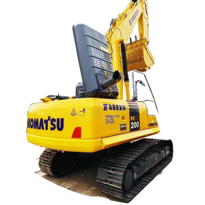 Excavatrices Komatsu Pc200lc d'origine japonaise, excavatrice de 20 tonnes, occasion/équipée d'une benne d'excavation - Product Image 1