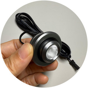 <span class=keywords><strong>Mini</strong></span> <span class=keywords><strong>Led</strong></span> tủ Spotlight 1W DC12V lõm Puck ánh sáng nhà bếp dưới tủ Downlight trang sức hiển thị tại chỗ 12V <span class=keywords><strong>Mini</strong></span> Đèn tại chỗ - Product Image 6