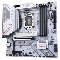 Nueva Placa Base BATTLE-AX B860M-WHITE WIFI Core Ultra LGA 1851 DDR5 de Doble Canal SATA M.2 M-ATX para Juegos