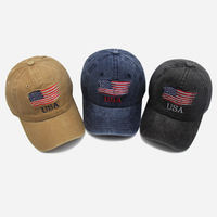 Casquette de baseball en PVC style européen et américain, effet vieilli, visière courbée, texte alphanumérique personnalisé, broderie machine, tendance