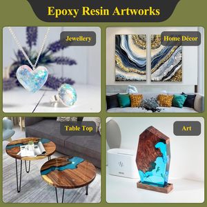 Adhesivo Epóxico Transparente Impermeable de Alto Rendimiento KAYIJIE, Resina Epóxica AB Adecuada para Manualidades de Cerámica - Product Image 6