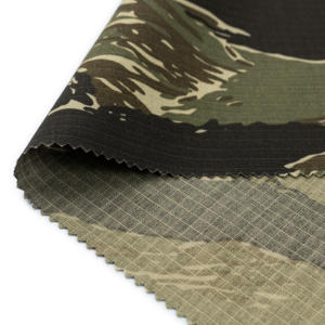 Ткань RTS CVC 60/40 камуфляжная рипстоп, водонепроницаемая, огнестойкая, устойчивая к разрывам, для тактической одежды, с узором «Тигровая полоса» - Product Image 6