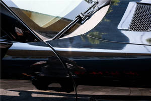 CATPIANO 1.52*18m/롤 PVC 자동차 포장 필름 슈퍼 광택 바디 자동차 랩 비닐 필름 광택 블랙 필름 - Product Image 3