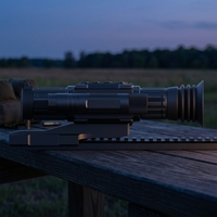 Lunette de vision nocturne numérique 5-20X 1920x1080 Micro OLED pour la chasse, étanche, vision de jour et de nuit