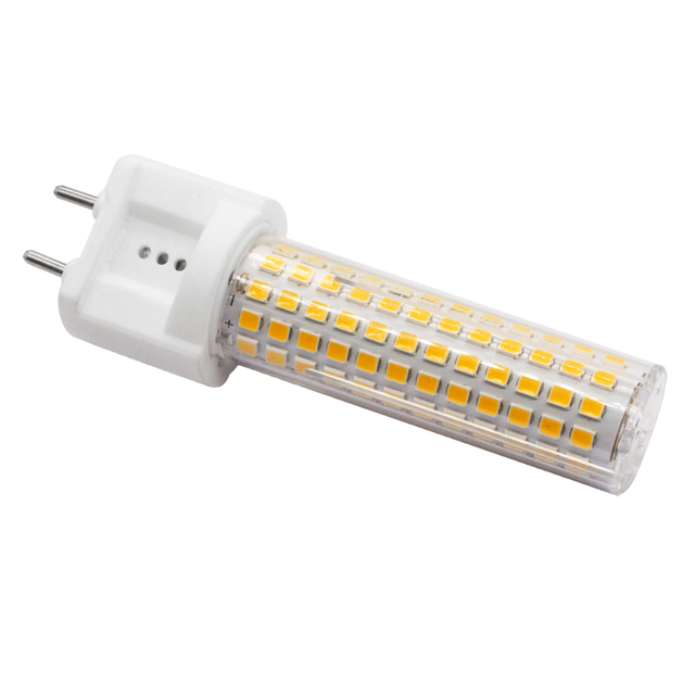 New Design MINI G12 SMD LED Corn Bulb Lamp Aluminum Body Residential AC 15W 100-277V Metal Halide Replacement