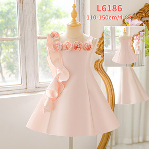 Vestidos de Fiesta al por Mayor, Vestido de Verano con Flores, Vestidos de Moda para Niñas, Vestidos para Cumpleaños de Niñas, Vestido para Bebés - Product Image 1