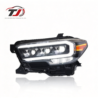 Phares LED pour Toyota Tacoma 2016-2023, mise à niveau LED, direction dynamique, DRL, accessoires de voiture, phare avant